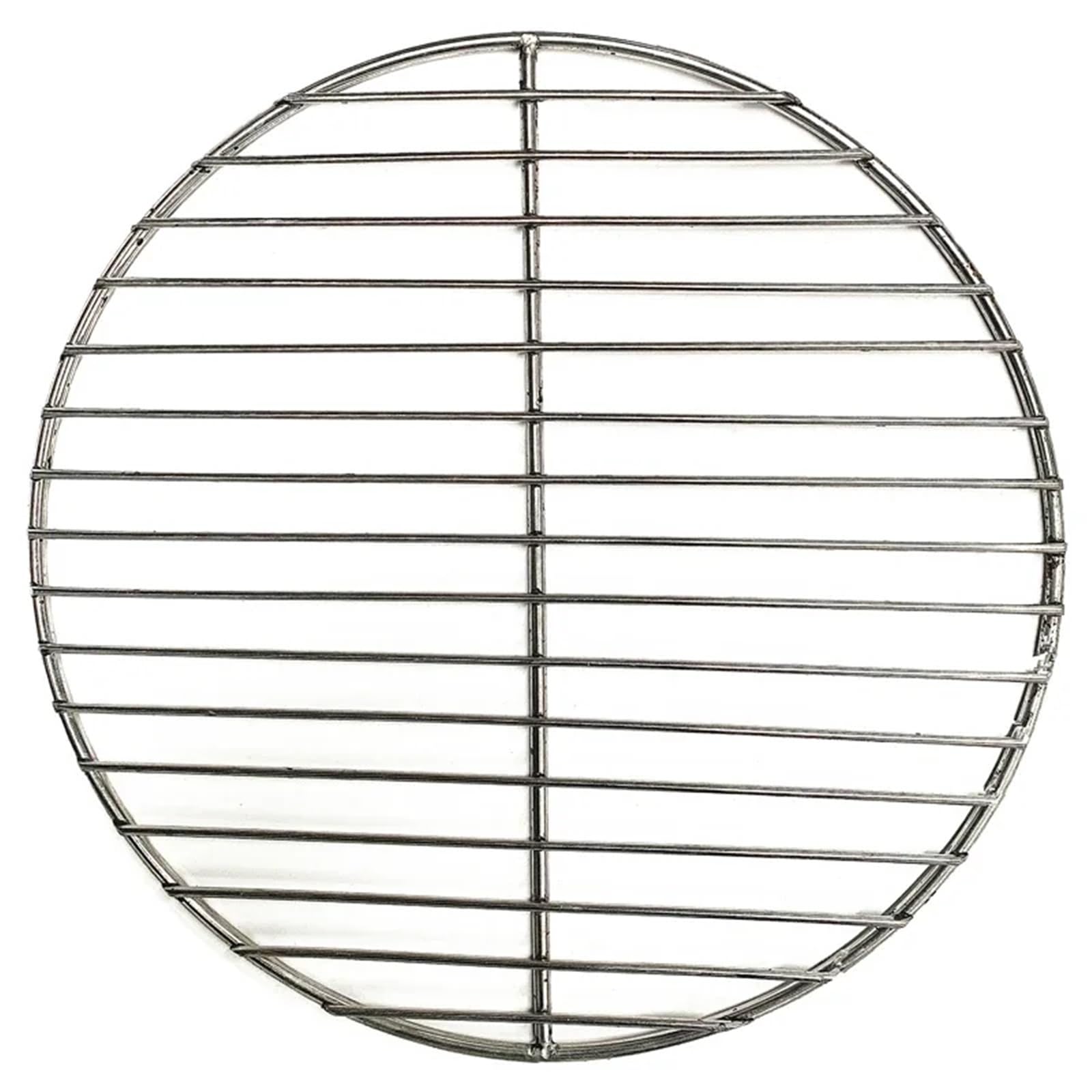 304 stal nierdzewna nieprzywierająca siatka do grillowania okrągła siatka do grillowania do pieczenia palenia pieczenia 26 cm średnicy akcesoria do grilla
