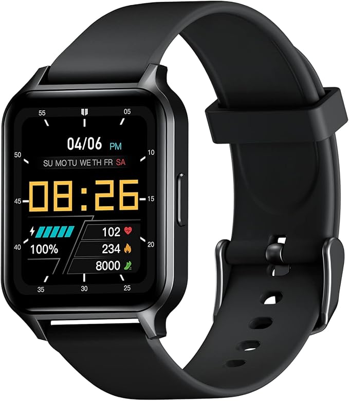 Deeprio Smart Watch for Men Women, 1.52“ Full Touch Screen Fitness