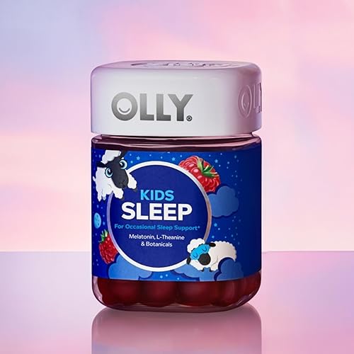 Miniatura 6 de OLLY Gomitas para dormir para niños, apoyo ocasional para dormir, 0.5 mg de melatonina, L teanina, manzanilla y bálsamo de limón, suplemento