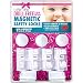 8 Locks & 3 Keys Drill-Free 3M-Adhesive Magnetic Safety Cabinet & Drawer Locks for Baby Proofing - From Keen Baby