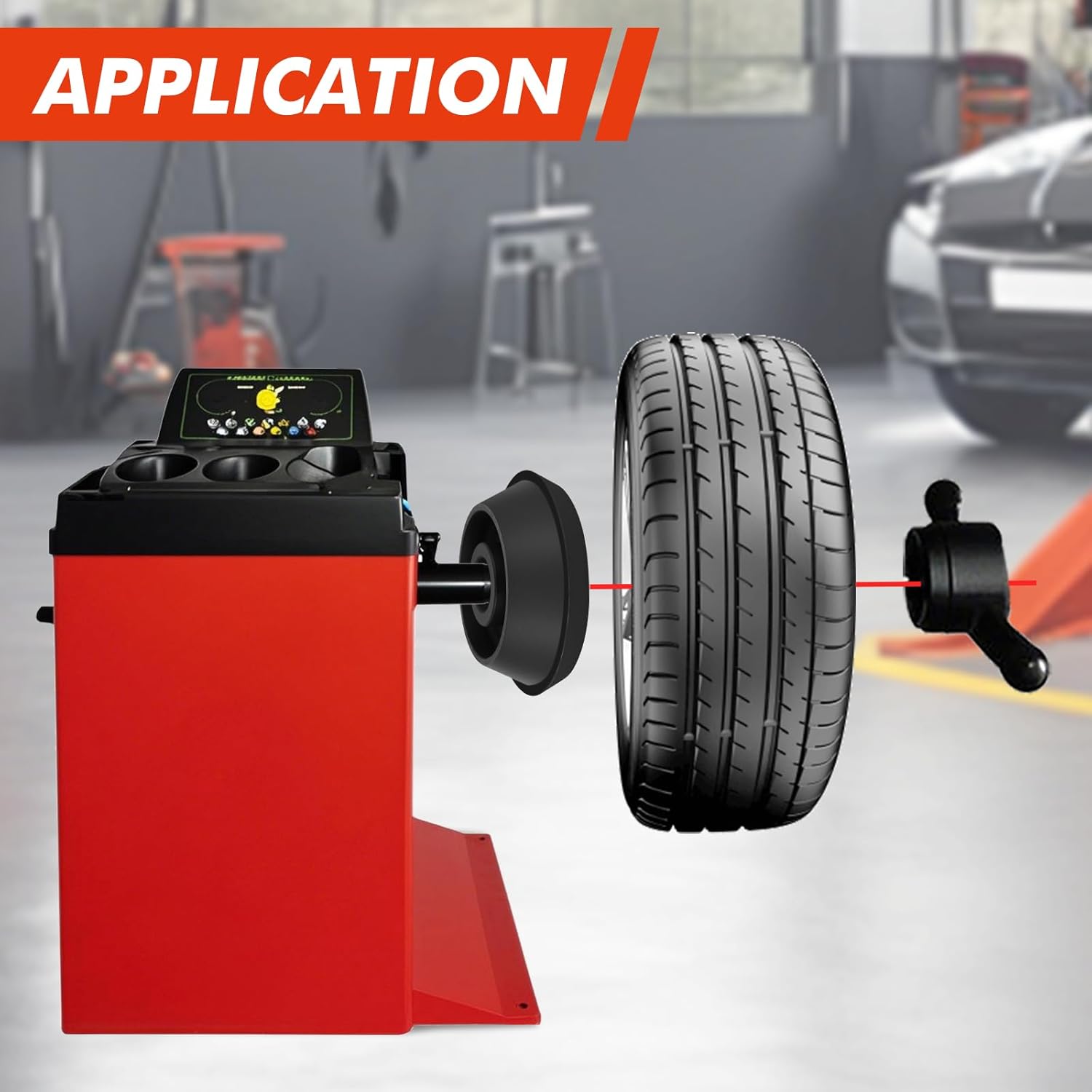 Wheel Balancer Cone 4pcs 36mm & 40mm High-Precision Wheel Balancer