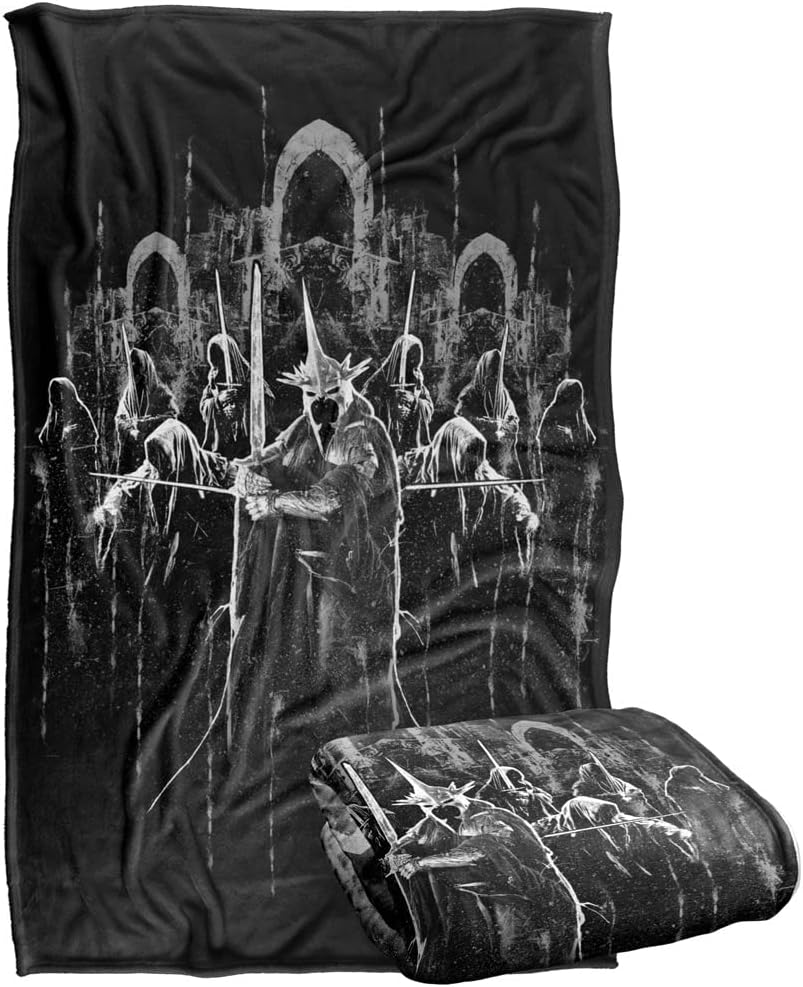 The Lord of The Rings Blanket, 50"x60" The Nine Silky Touch Super Soft Throw Blanket