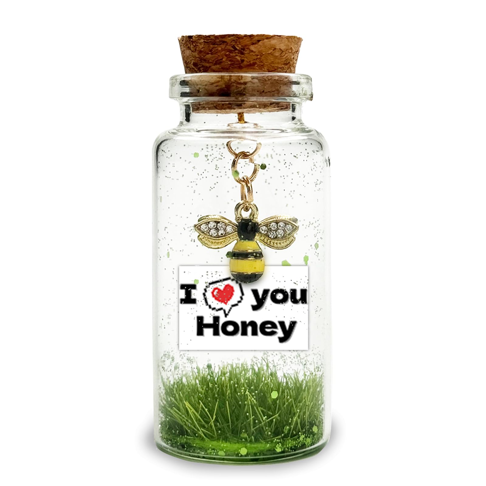 Bee My Honey Anniversary Present Gifts for Him and Her, Gifts for Him Her Boyfriend Girlfriend Lovers, I Love You Honey Decor for Christmas