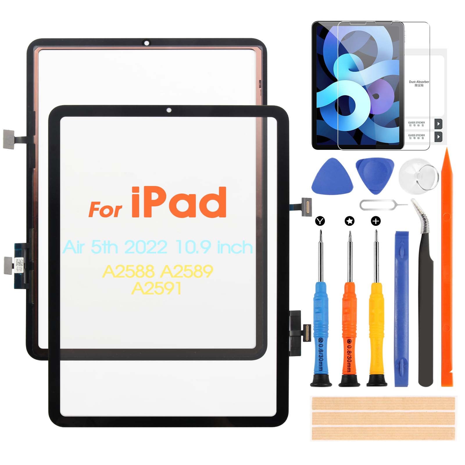 Touch Screen for iPad Air 5 2022 Touchscreen for iPad Air 5th Gen