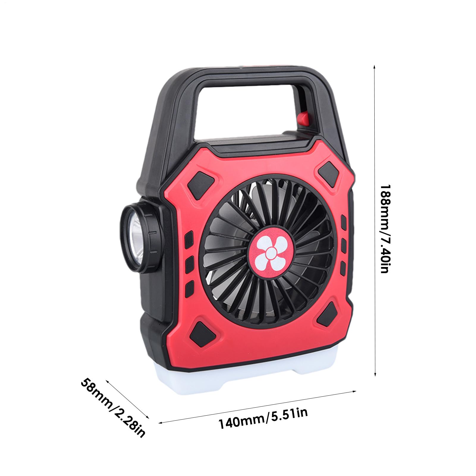 Ventilatori da campeggio per tende, attrezzatura portatile | Ventilatore per campeggio – per camper, viaggi all'aperto, auto, camper, spiaggia, casa camion