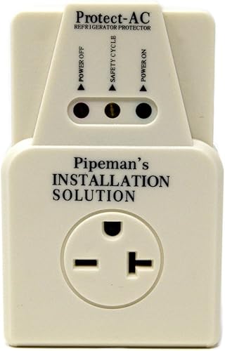 Audiopipe Protector de sobretensiones NIPPON 220V 3600W para aires acondicionados, blanco, PROTECT-AC220