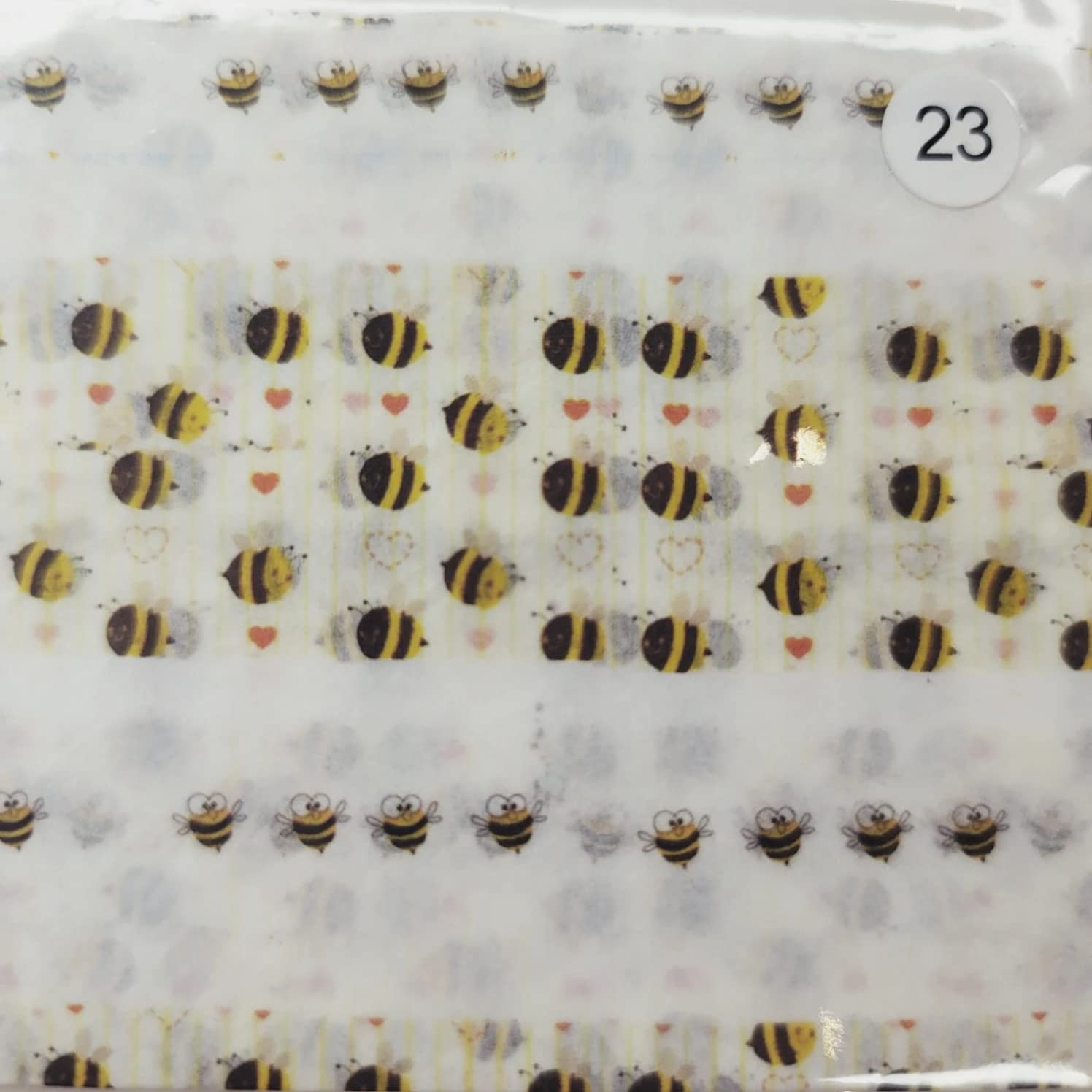 Decoupage Tissue for Clays and DIY Projects #11 Approx. 18cmx18cm Color #23