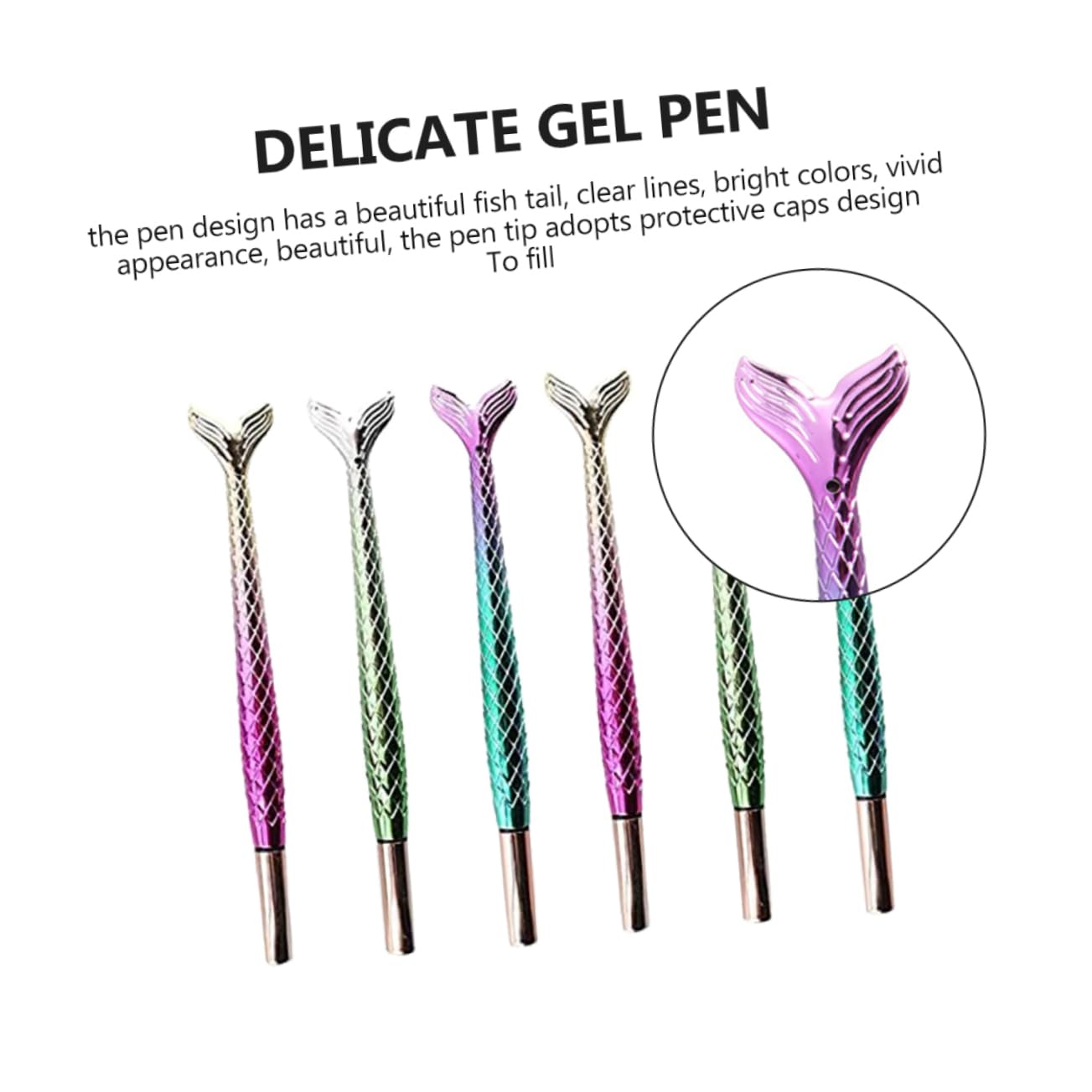jojofuny 5 Ensembles Stylos À Écriture Multifonctions Portable Lot De Stylos À Signature Accessoire Pratique Pour Maison Bureau 6 Pièces * 5