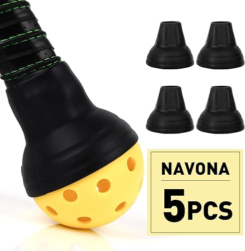 5 unidades de Pickleball Ball Retriever, recogedor de pickleball de silicona, agarrador de pickleball, ventosa de pickleballs para remo, recoge