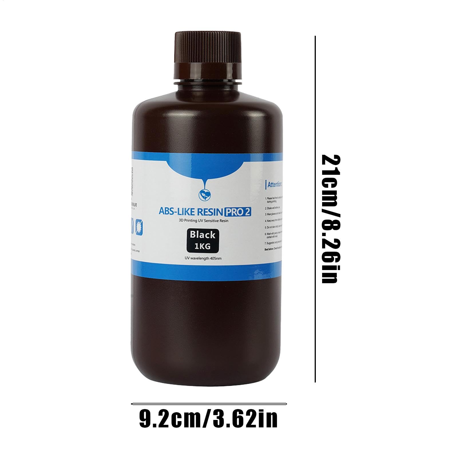Resina resistente – Resina de impresión 3D sensible a la luz de 1000 g | Resina de fotopolímero de curado UV, resina de impresora de bajo olor, líquido de impresión 3D para figuras de juego de mesa