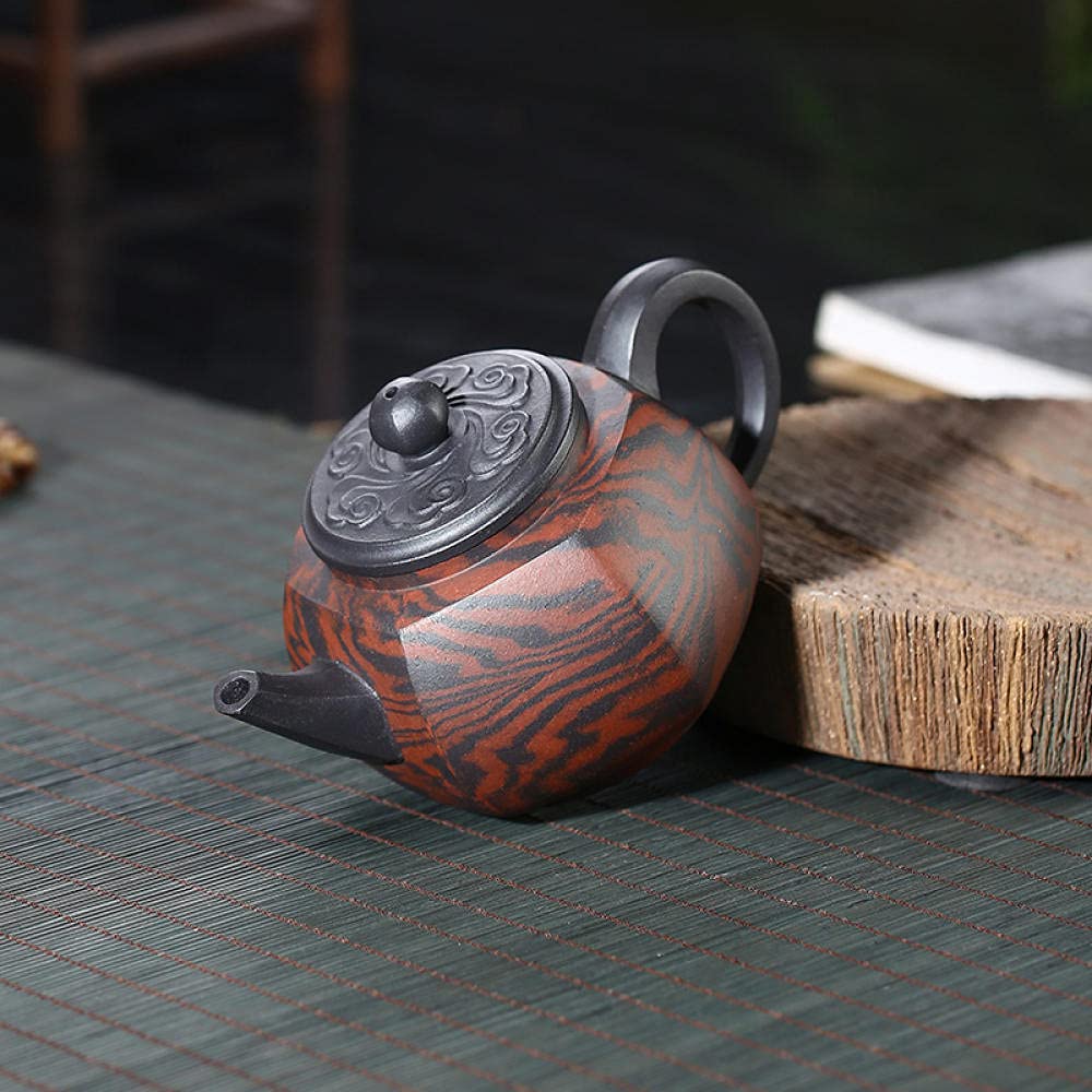 Czajniczek Zaparzacz Do Herbaty Czajniczek Ekspres Do Herbaty Handmade Zisha Autentyczne Fioletowe Herbata Herbata Herbata Do Picia Herbaty Huanglongshan Malowane Krzywą Borowinową Falę