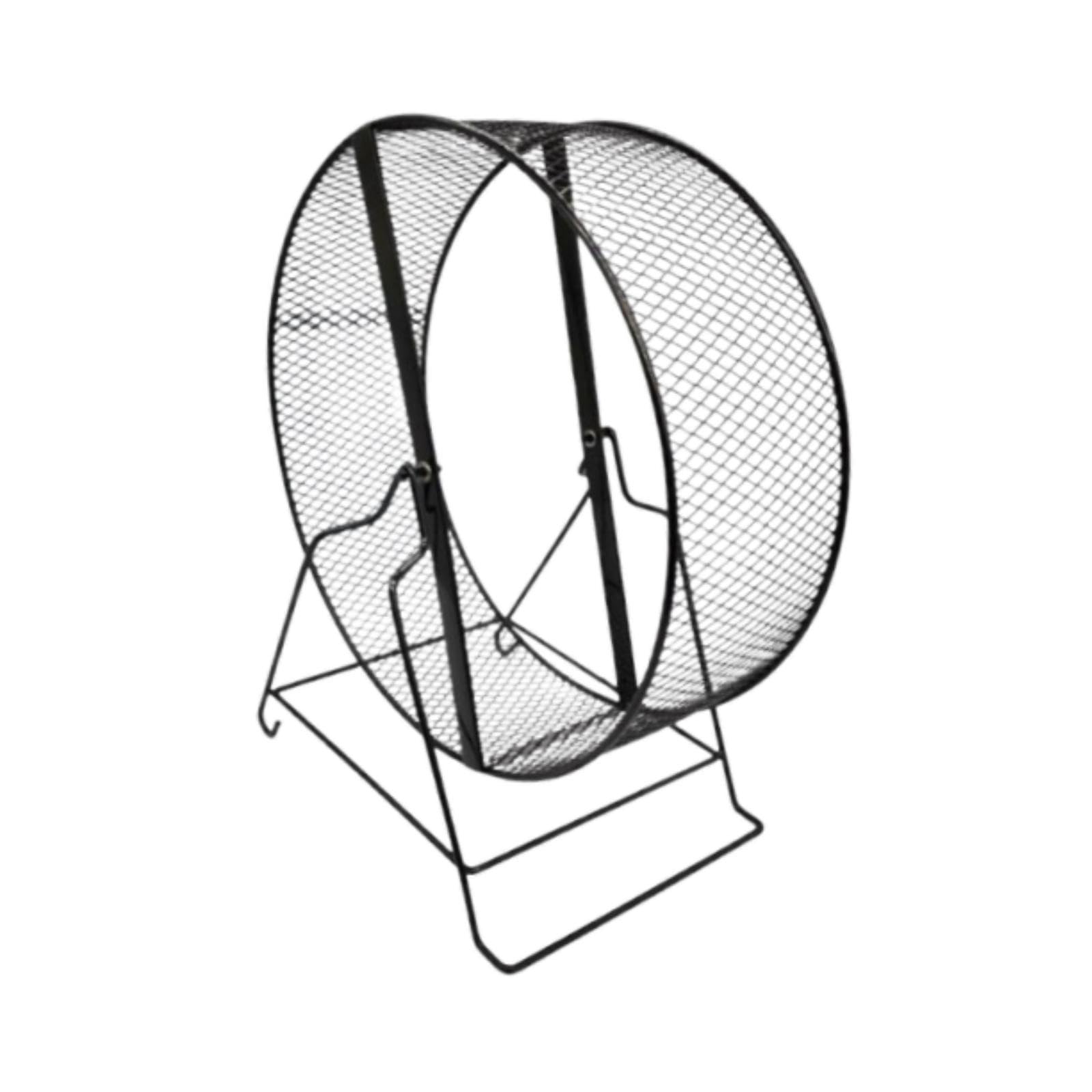 Rueda para Hámster, Rueda para Correr Estable con Soporte para Cobayas, Rueda Silenciosa para Ardillas, Jerbos, Ratones, Mantenimiento de Hámst, 26cm