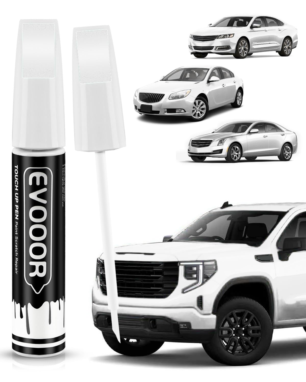 Amazon.com: EVOOOR Summit White(GAZ/WA8624) Touch Up Paint