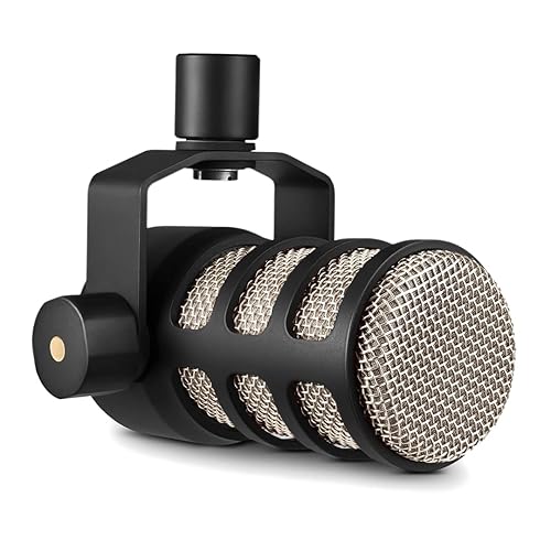 Rode PodMic Cardioid Dynamic Broadcast Microphone, Black - PodMic Black