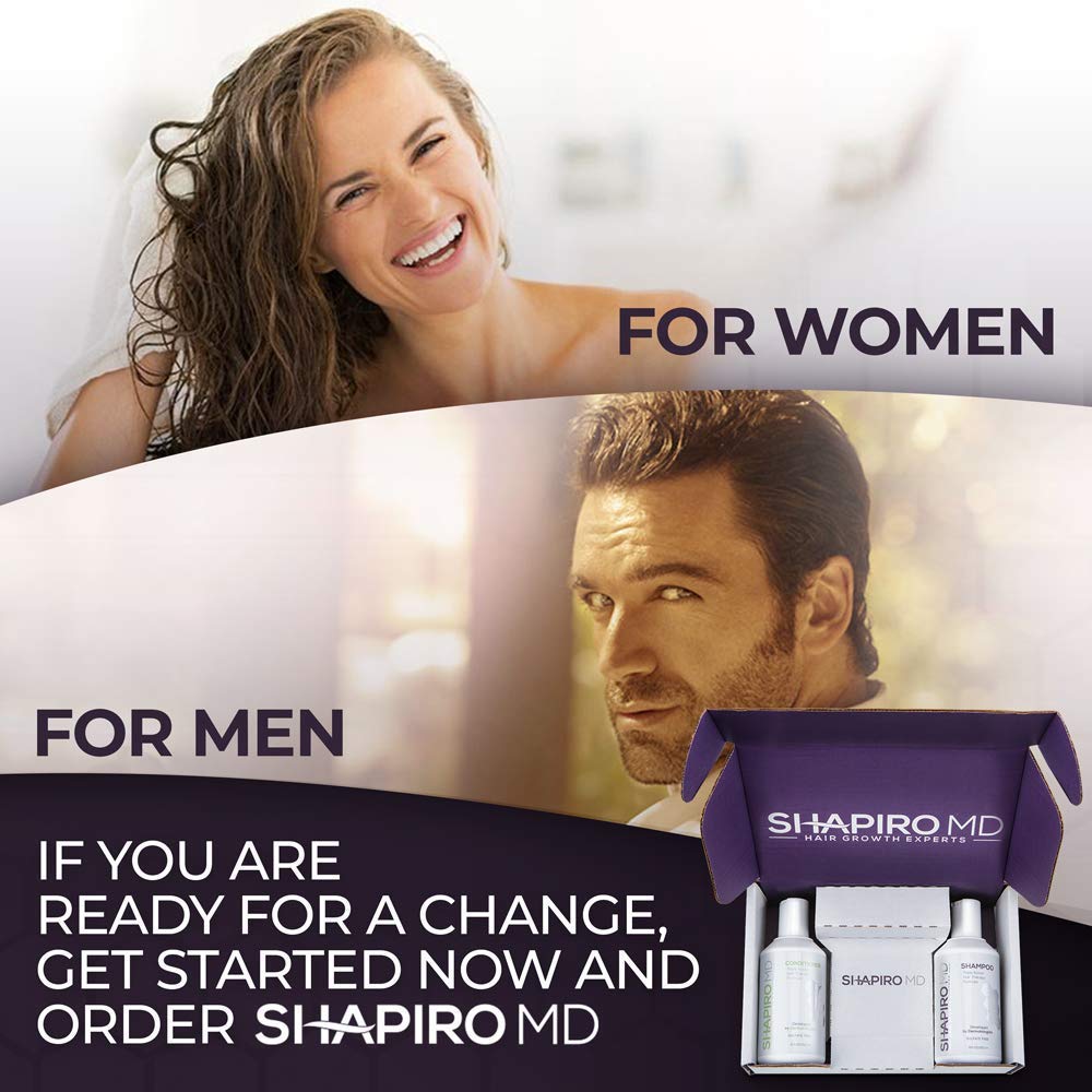 Men’s Regrowth Kit Plus Shampoo, Conditioner, 5 Minoxidil, LeaveIn