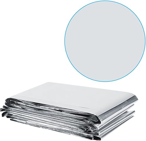 Miniatura 8 de Haofy Lámina reflectante de Mylar plateada para invernadero de jardín, aumenta eficazmente el crecimiento de las plantas, 82.7 x 61 pulgadas82.7 x