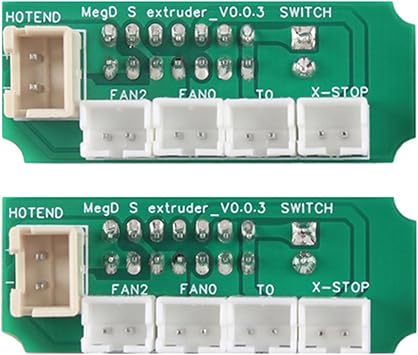 Anycubi S 3D Printing Replacement Part Extruder Transfer Adapters Plate Board for Megai3 3D Printer Pack of 2
