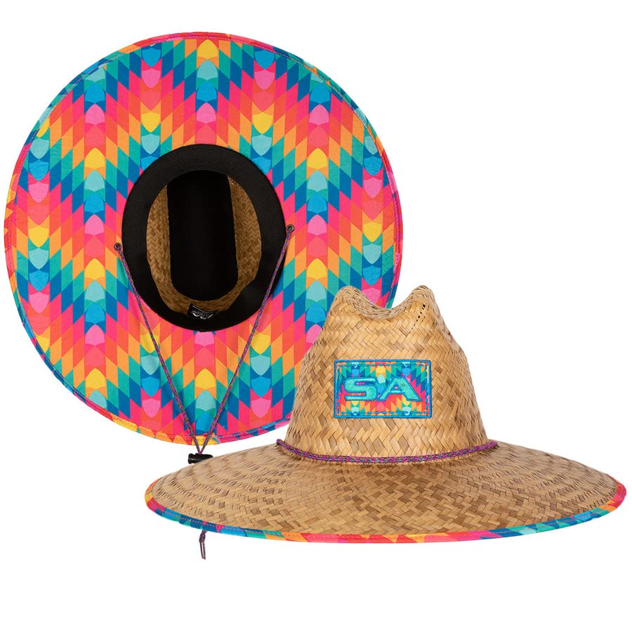 S A Company Hand-Woven Palm Straw Hat