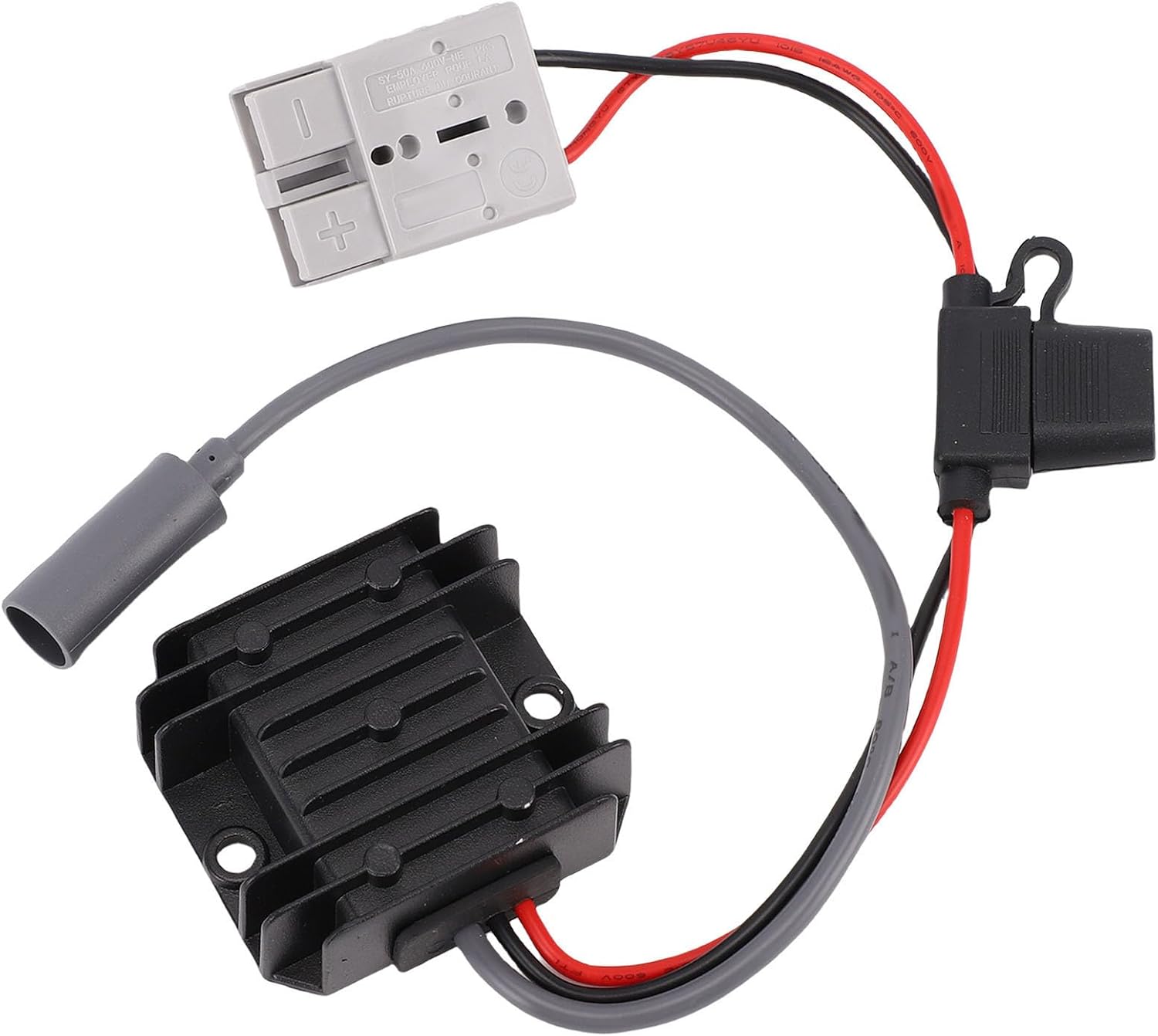 Pomya 105W 3.5A Power Supply Adapter, DC Step Up Converter for Truck RV Marine, Mini Plug and Play, with Short Circuit & Over Temperature Protection, Supports 30m Cable