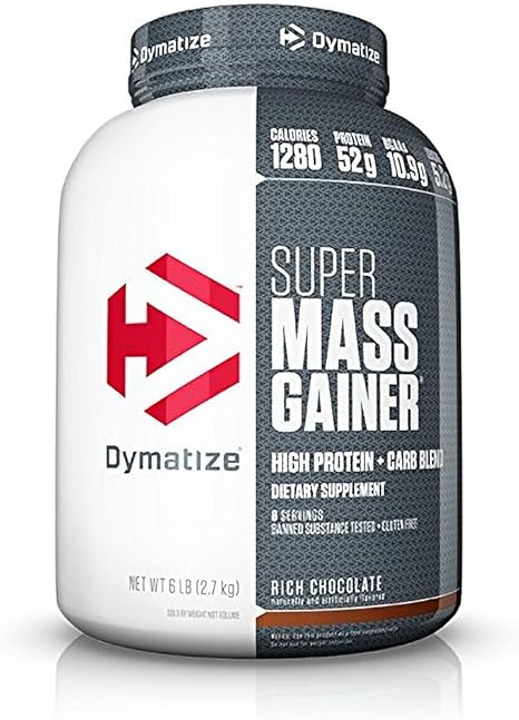 Amazon Dymatize Nutrition スーパーマスゲイナー 体重増加サポート剤 グルテンフリー チョコレート 2 7kg 海外直送品 Dymatize Nutrition ダイマタイズ マルチプロテイン