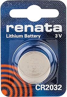 5 x Renata CR2032 Replacement Batteries for AirTag, 3V Lithium CR 2032 Replacement Batteries for Apple Air Tag