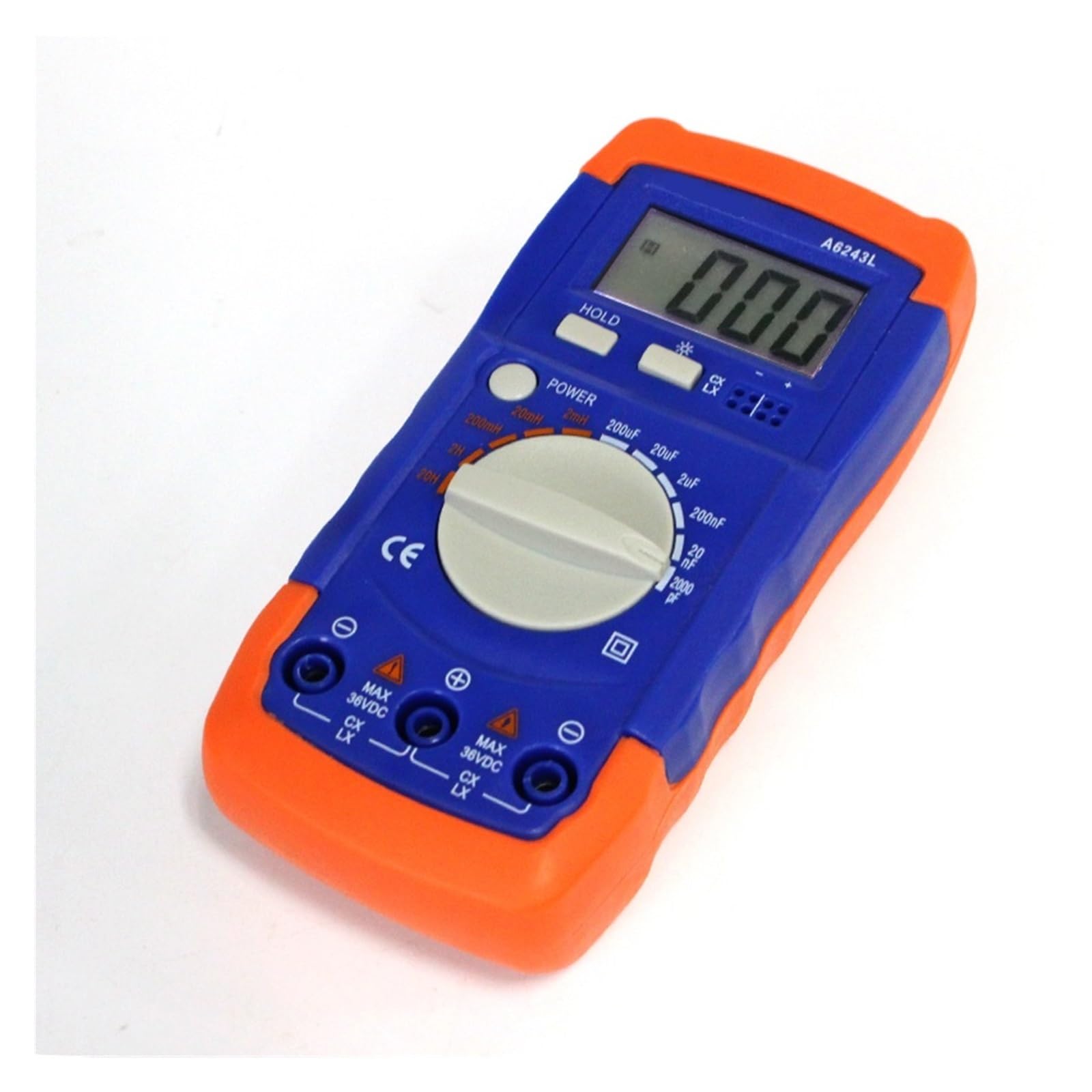 Digitales LCR-Messgerät, Kondensator-Induktivitätsmessgeräte, Tester, Elektrische Messgeräte Mit Summer(A6243L)