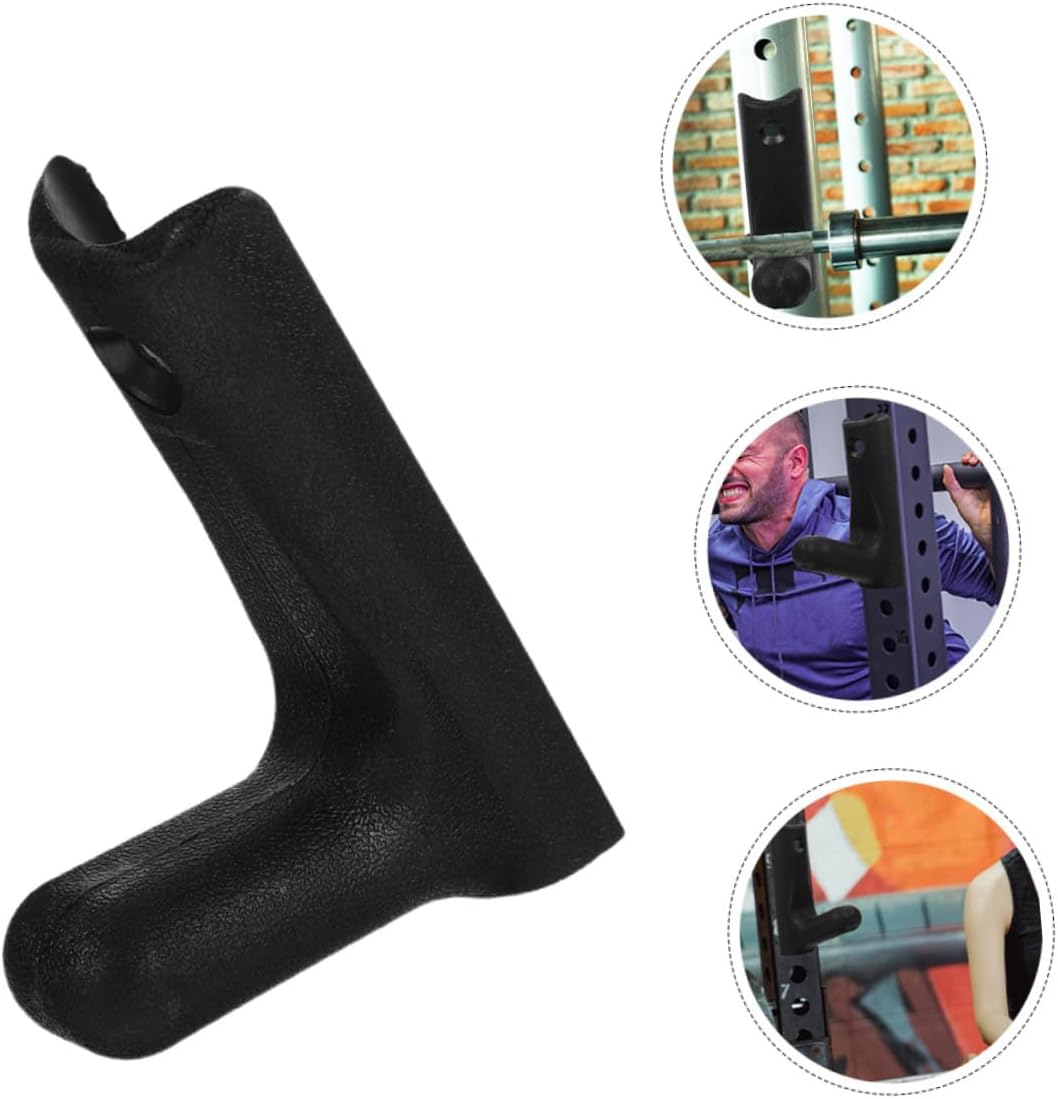 6pcs Wall Mounted Barbell Storage Rack Horizontal Barbell Holder Steel Weight Rack Hooks for Home Gym Strength Training Equipment