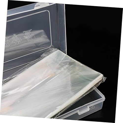 Miniatura 2 de Alipis 600 unids papel transparente álbum de dinero cajas organizadoras papel moneda moneda titular de la losa titular de la colección de monedas