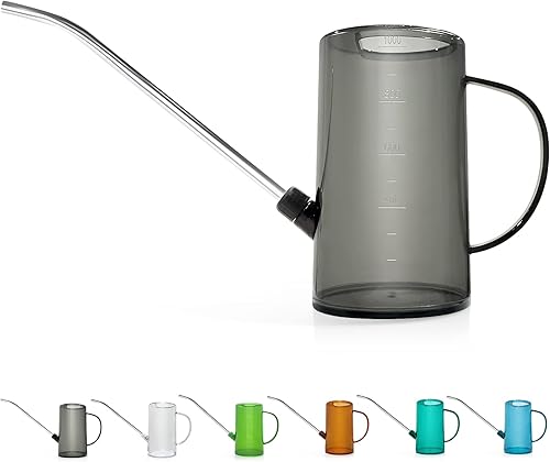 Miniatura 8 de Regadera para plantas de interior, pequeñas regaderas para plantas de interior, flores de jardín, lata de agua de boquilla larga para plantas de