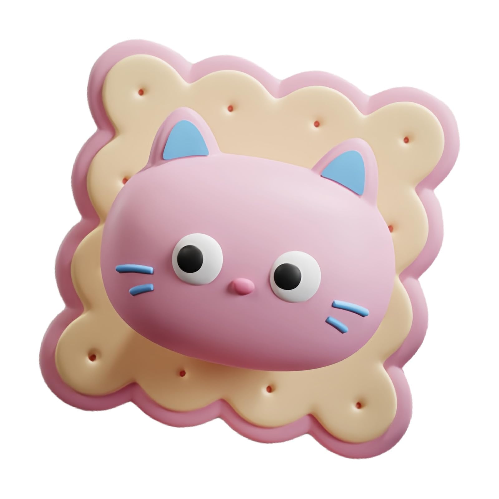 Lovely Cartoon Door Lid Childproof Quiet Closing Permanent PVC Shih Tzus Home and Prekindergarten Quiet Door Pillow