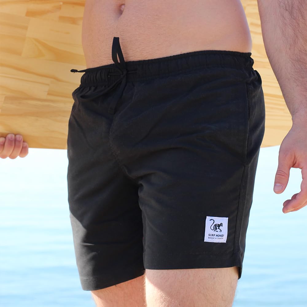 Surf Monkey Bañador Hombre Quick-Dry - Volley Short de Natación