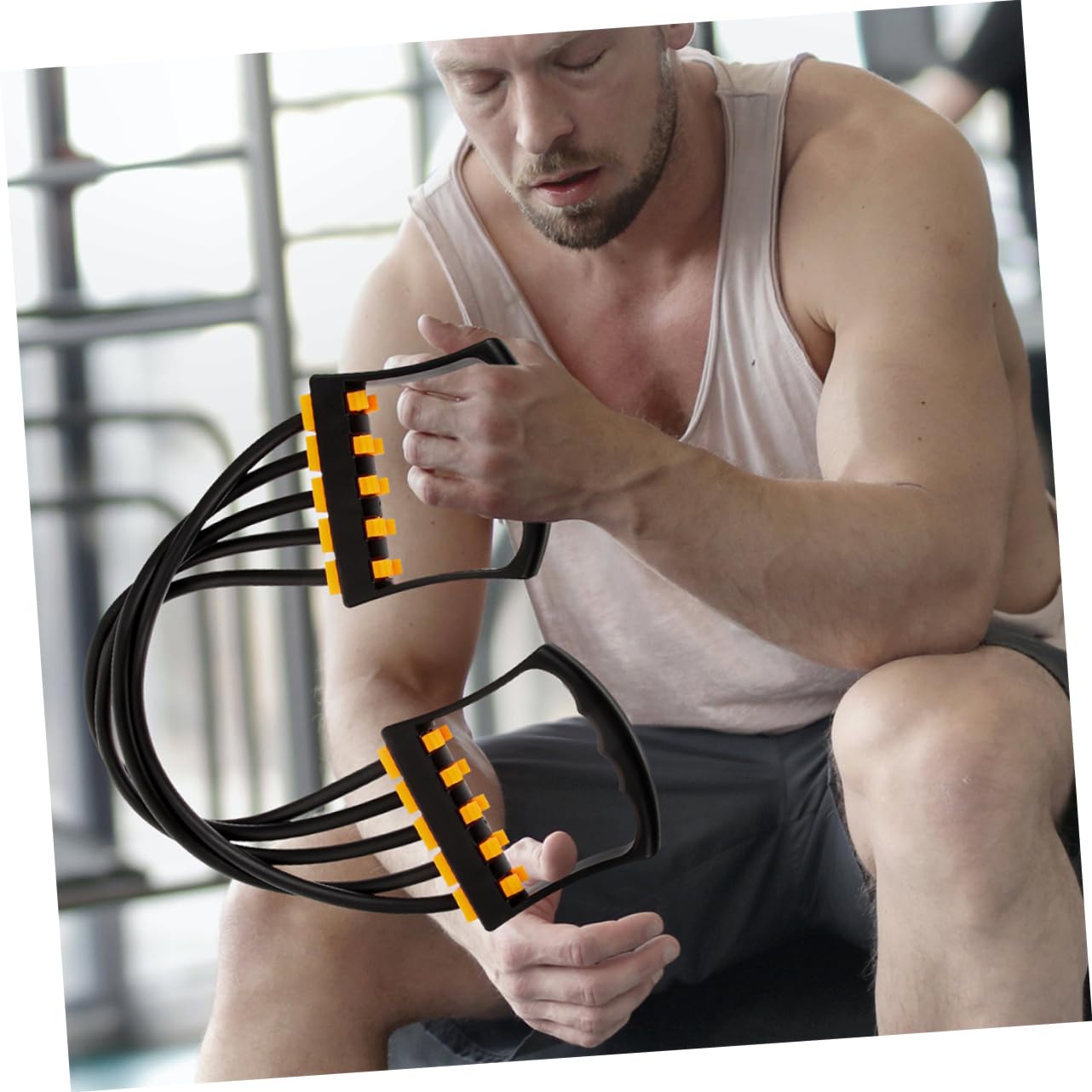 Estrattore accessori palestra fasce elastiche cinghia elastica per esercizi banda della macchina per cavi corda elastica per il fitness fascia elastica portatile tpe