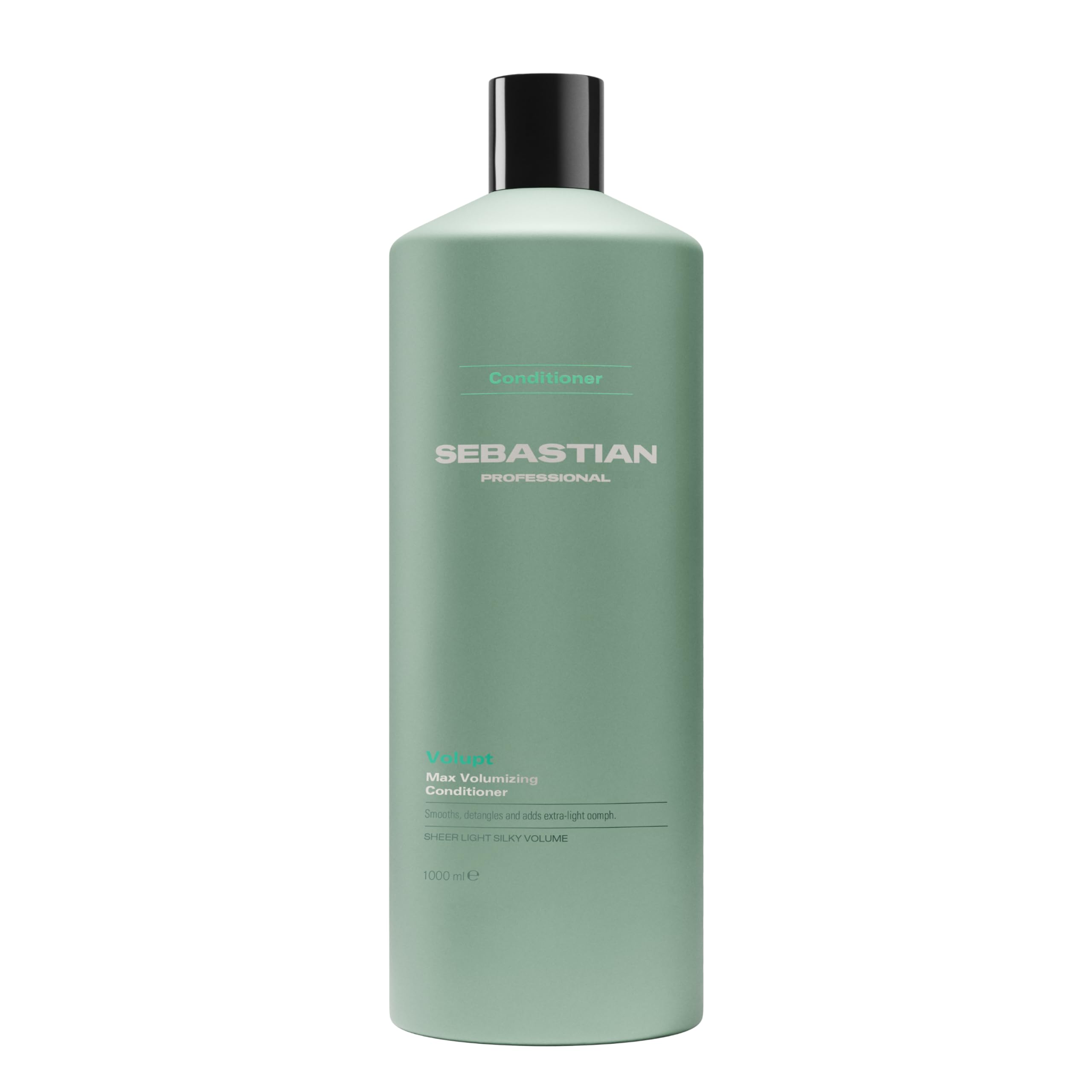 Sebastian Professional Volupt – Après-shampoing professionnel, hydrate et donne du volume et douceur aux cheveux fins – 1000 ml