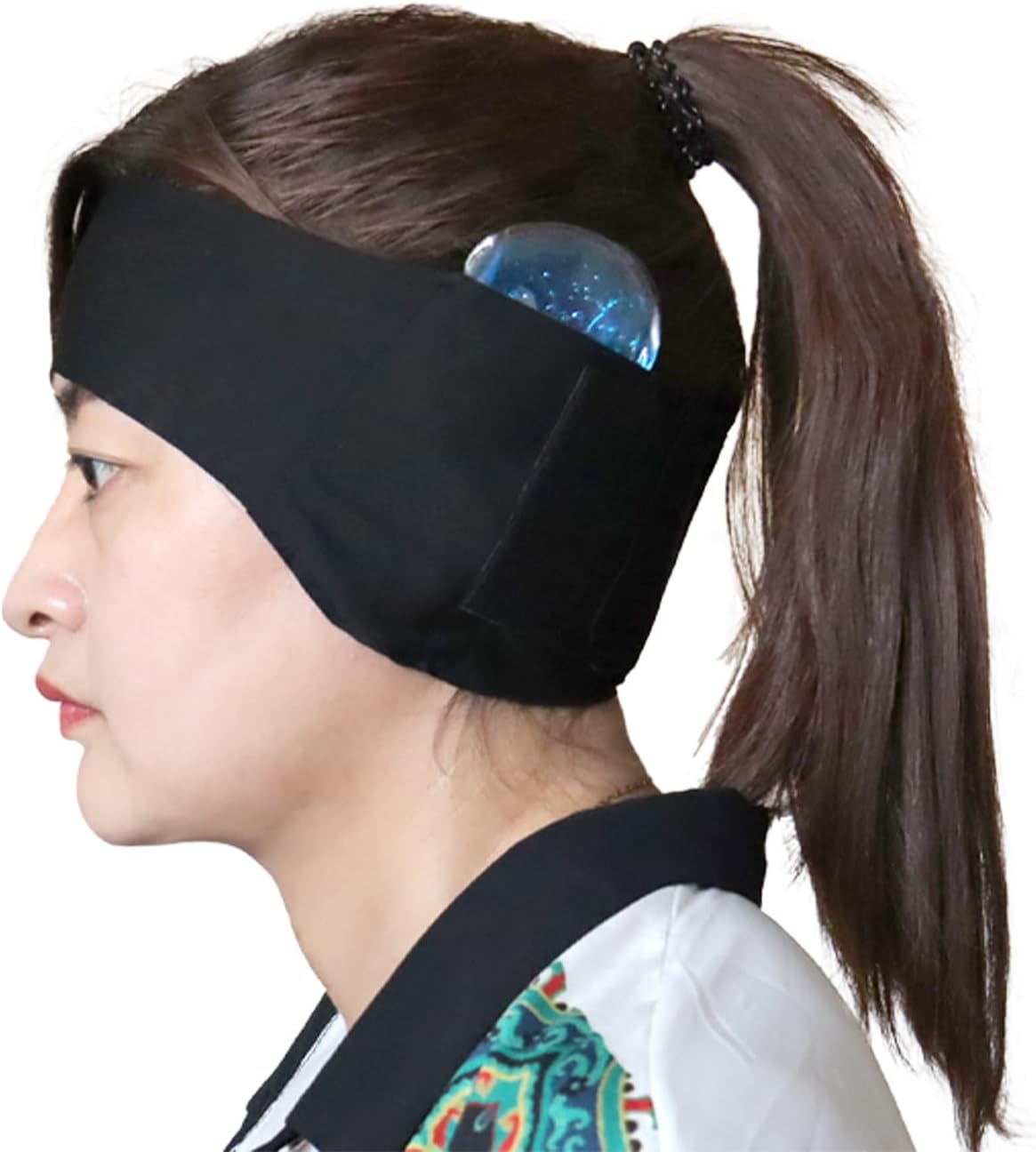 Post Surgical Otoplasty Compression Headband Post-Surgery Compression Ear Band with Cold Packs Relieves Ear Pain and Discomfort Comforting Ear Bandage