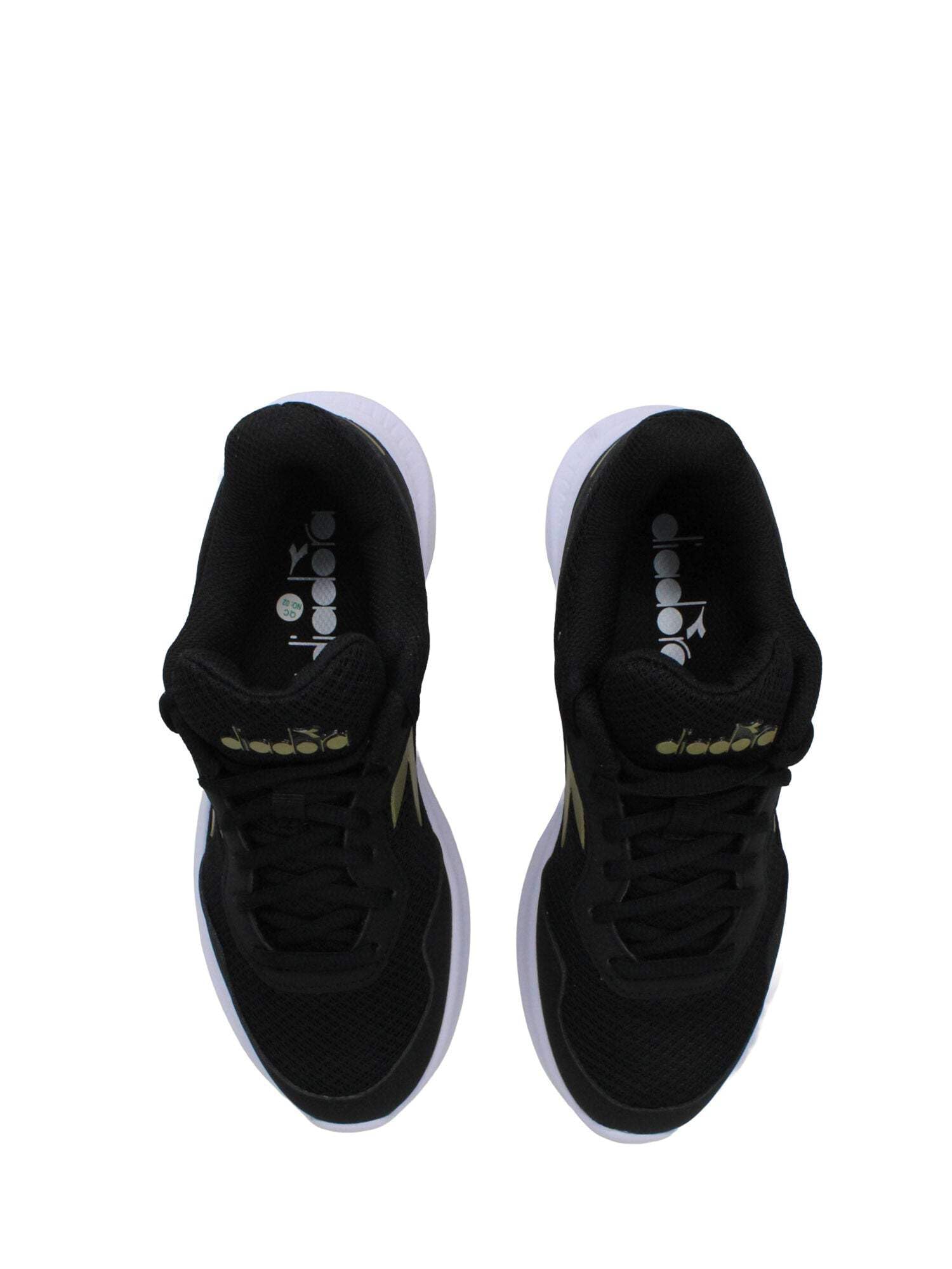 Diadora Robin 6 W Scarpe da Running Donna, Nero/Oro - 181483-C0893