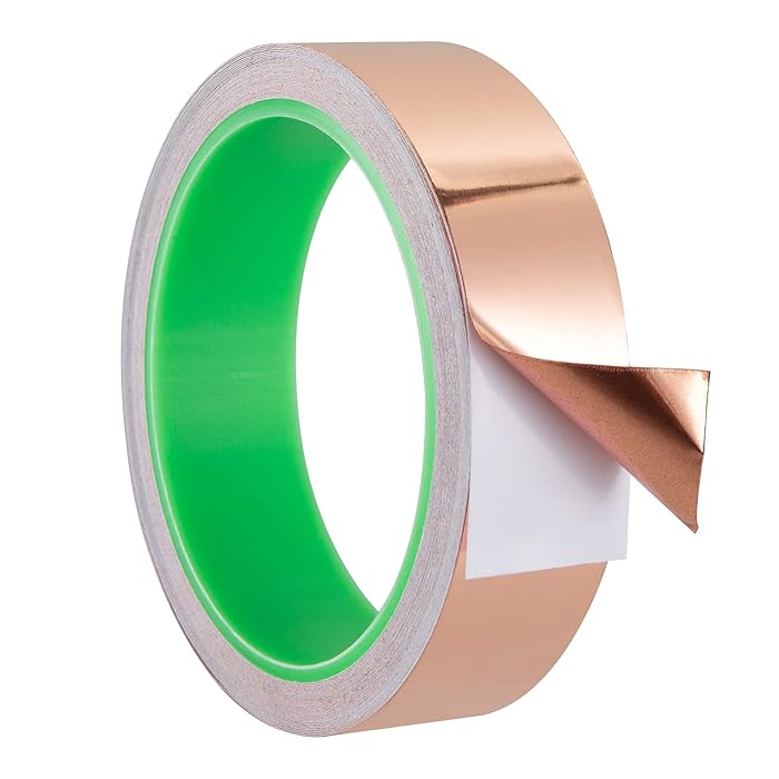Buy 3.15 mil Thick Copper Shielding Tape Copper Slug Tape, Copper Foil