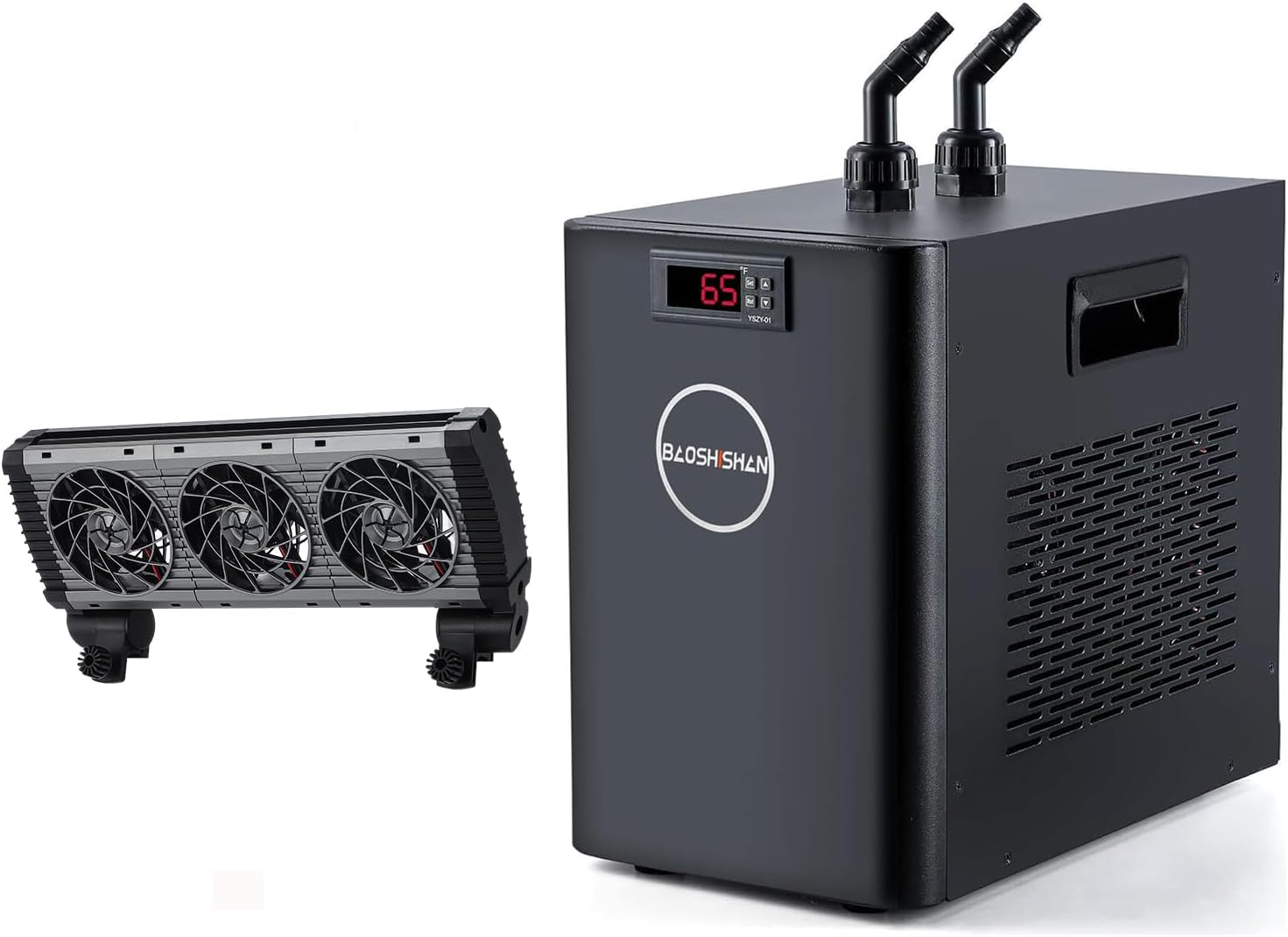 42Gal Aquarium Chiller & Aquarium Cooling Fan 3 Head
