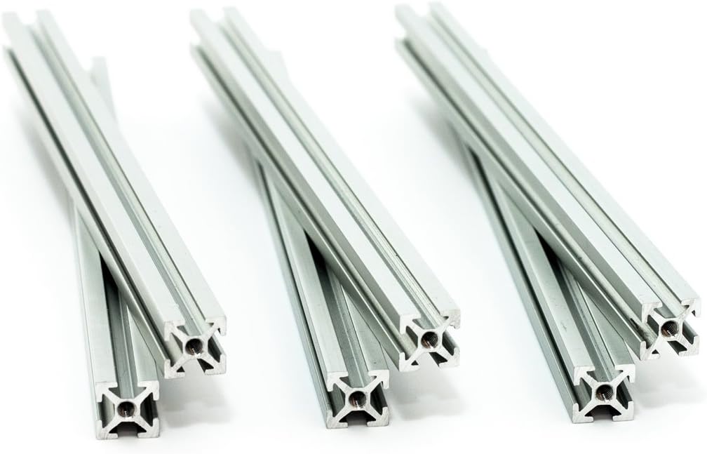 MakerBeam 150x10x10mm Beam, Clear anodised (Pack of 6)