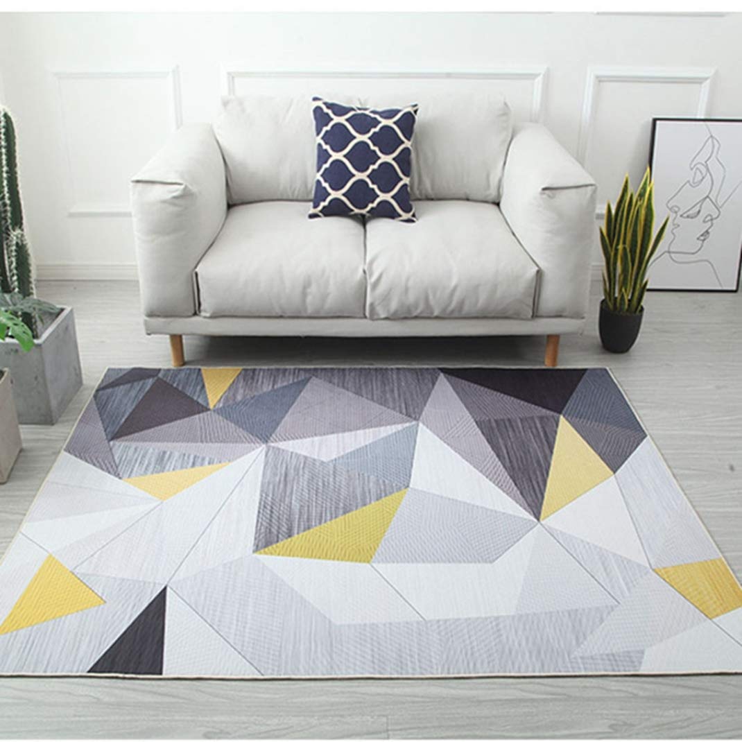 120*160cm 高品質 カーペット ラグマット 絨毯 滑り止め 北欧9 Amazon｜ラグ カーペット 滑り止め付 ラグマット 洗える 北欧風 モダン