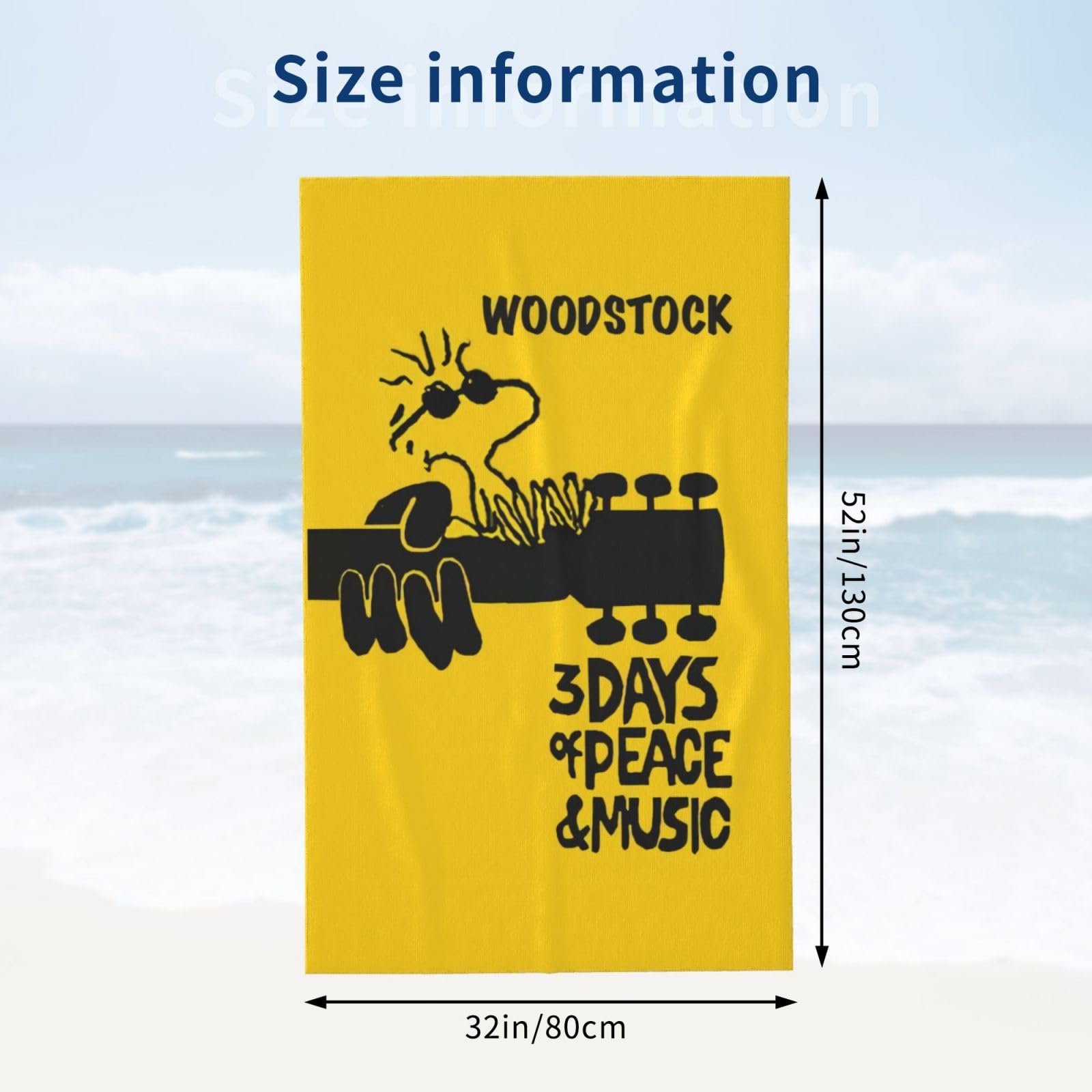 古着 ビンテージ 70s スヌーピー ウッドストック バスタオル タオル 美品 古着 ビンテージ 70s スヌーピー ウッドストック バスタオル