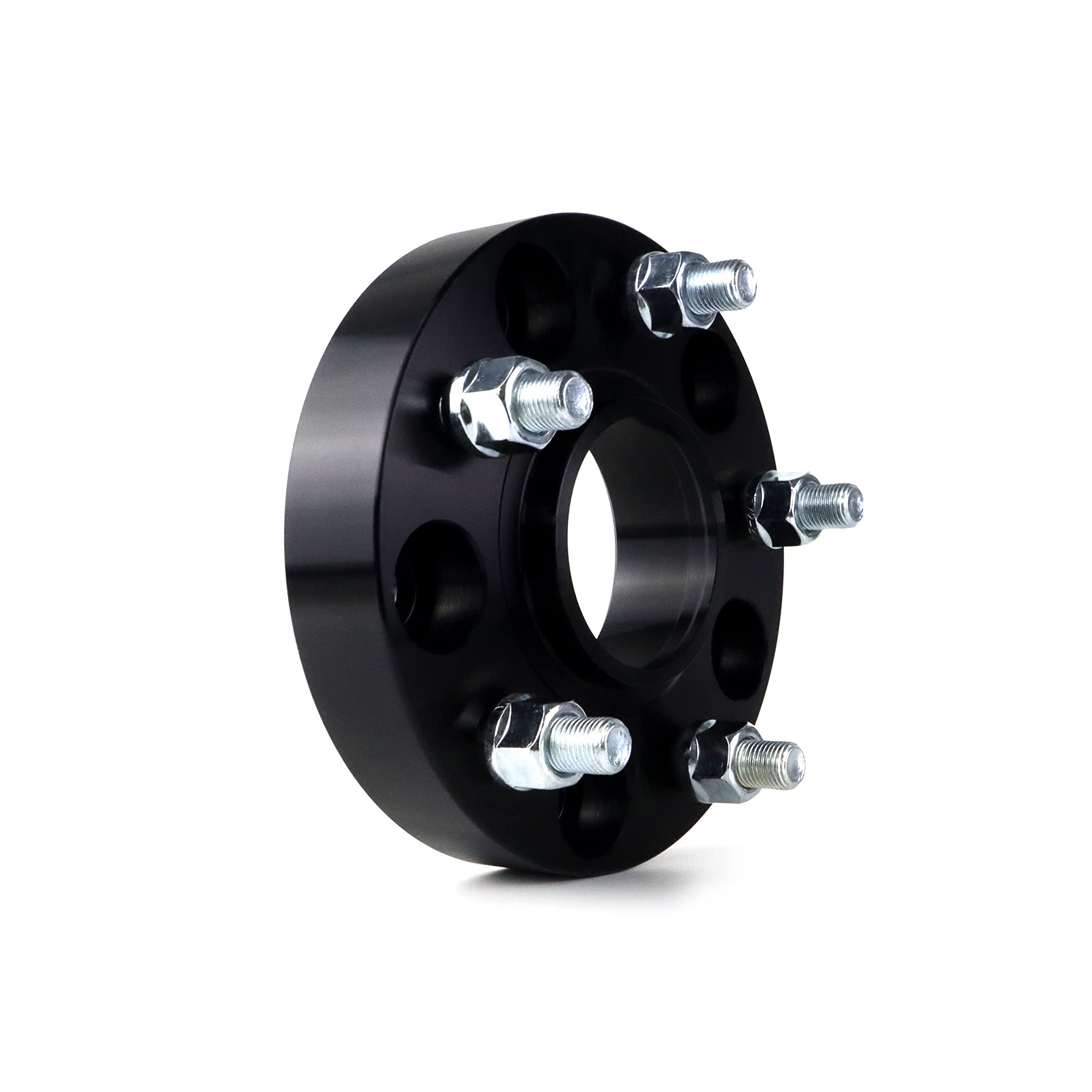 OMP LICENCIA Doppelte Abstandhalterung, Mittelteilung, PCD, 5 x 127/5 x 127, Nabe: 71,6 Breite 30 mm, M1/2 Zoll, Farbe: Schwarz