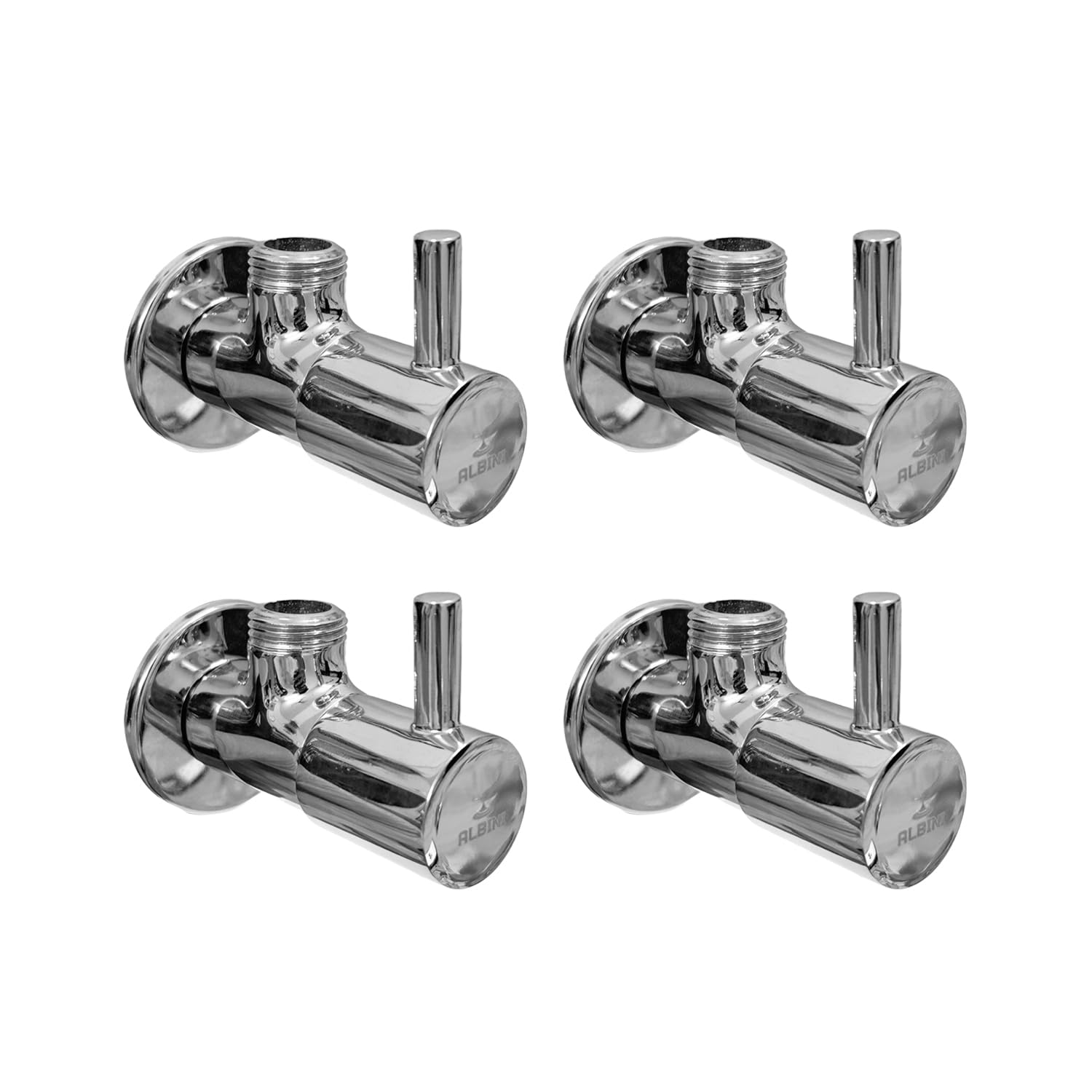 Albini Elegant Angle Valve Ace Bathroom Mixer Water Tap Faucet Wall Mount Installation for Modern Bath Spaces (Pack of 4) (B0D94ZZ529) Amazon Price History, Amazon Price Tracker