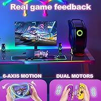 Vista 2 de Controller Replacement for Switch Controller,Switch Controllers Support Dual Vibration/Wake-up/Motion(POA)