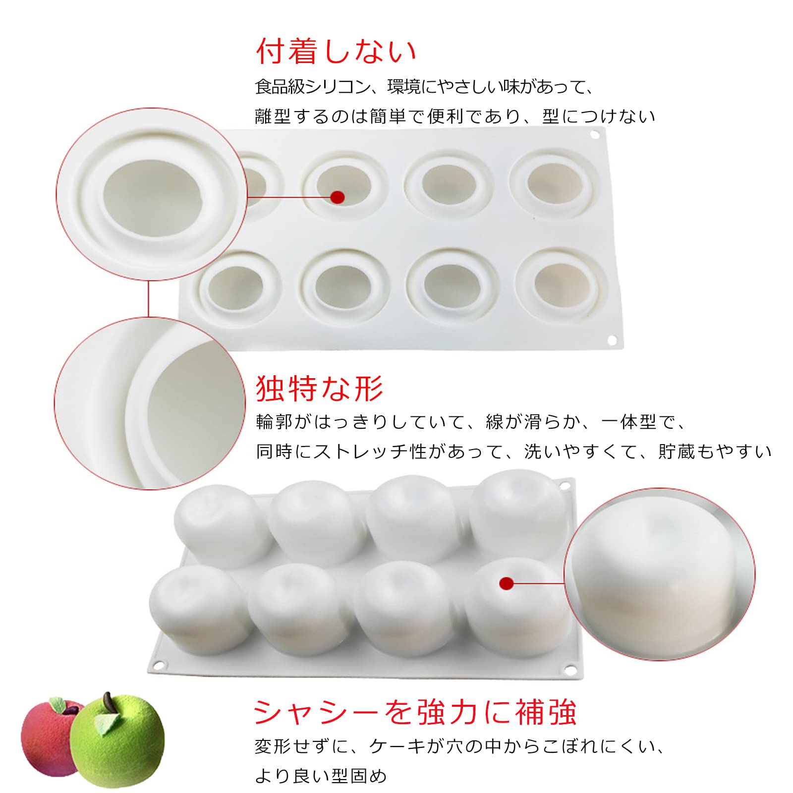 女性に人気！ diy家庭用 業務用ムースモールドベーキングモールドケーキモールドアイスモールド用の多目的シリコーンモデル ひまわりの花