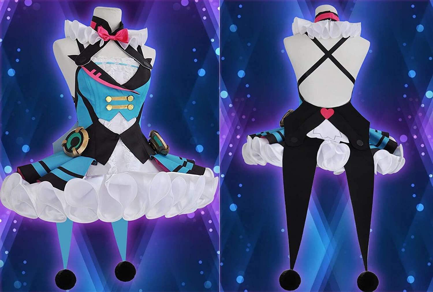 Amazon.co.jp: 【maolaoshicos】初音ミクコスプレ用衣装 演出服 舞台装