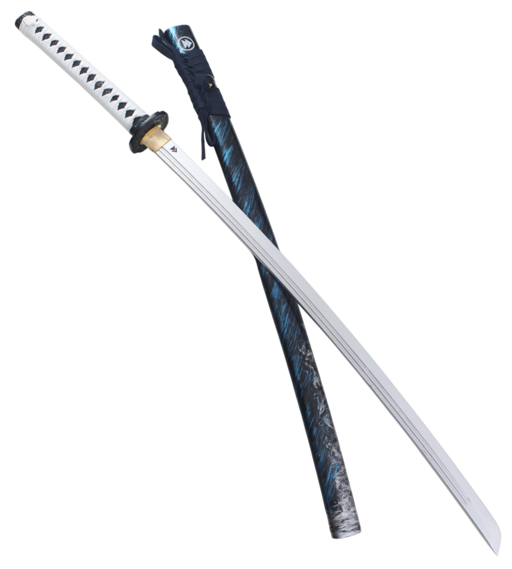 Ghost of Tsushima Katana en Bois Sabre Jin Sakai Epee Replique Cosplay Deluxe Edition + Presentoir en Bois Inclus