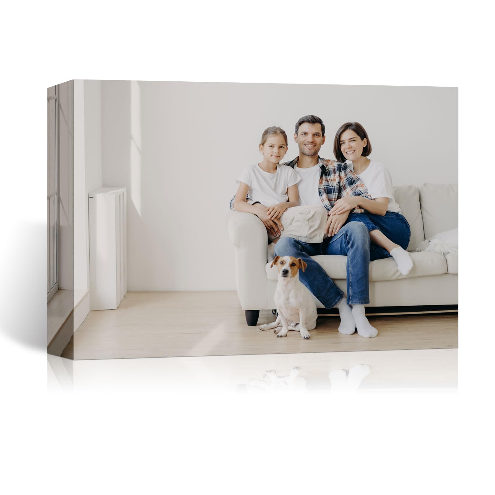 Arunlander Canvas Prints with Your Photos - Custom Canvas for Home Decor,Portrait & Wall Art for Living Room - Floating Frames Available (7" W x 5" H)