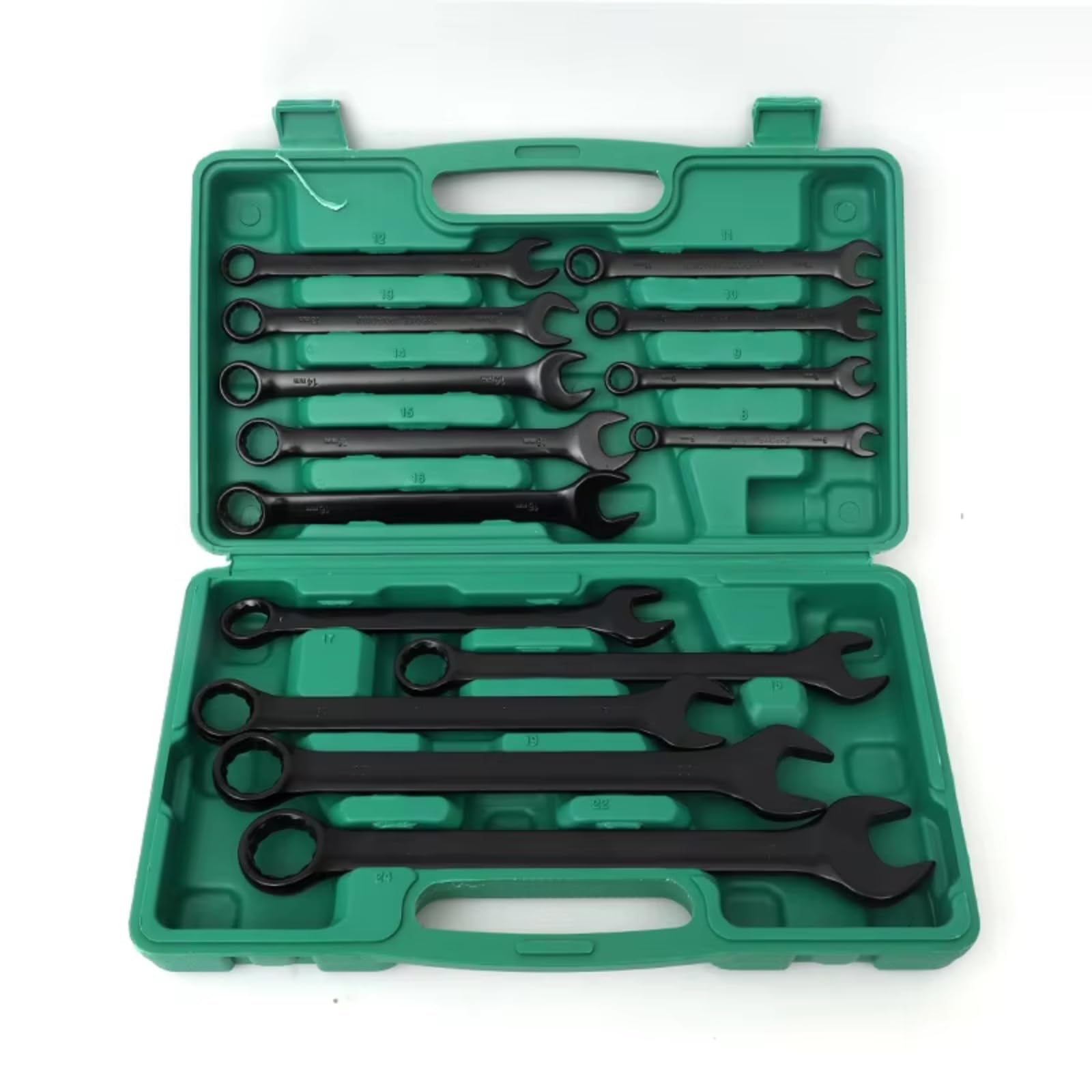 Maletín herramientas multiusos Juego Llaves Combinadas Métricas/imperiales Multifuncionales Herramienta Reparación Automóviles Kit Herramientas Para El Hogar Herramientas Mano 14 Uds.