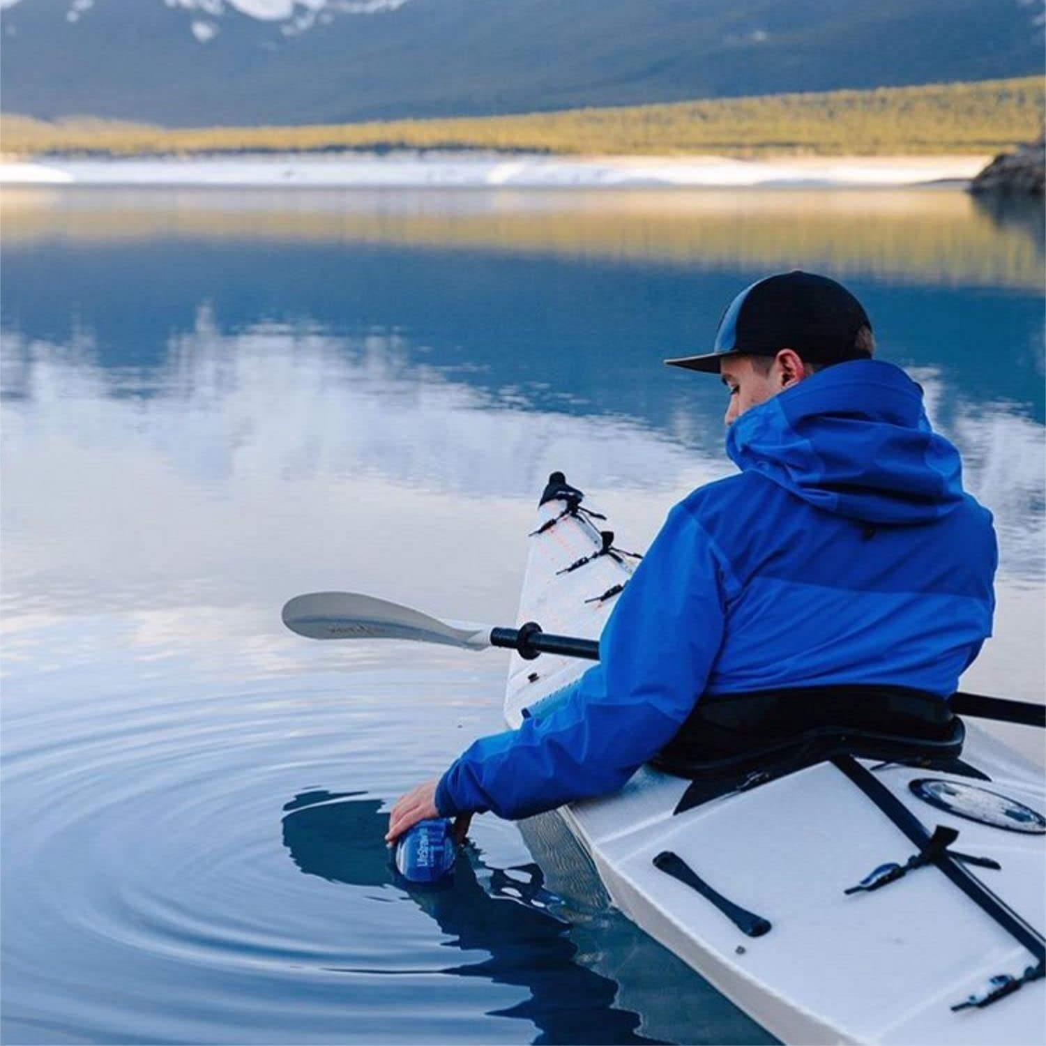 LifeStraw Go - Bouteille Filtre à Eau Intégré Avec Paille - 2 étapes