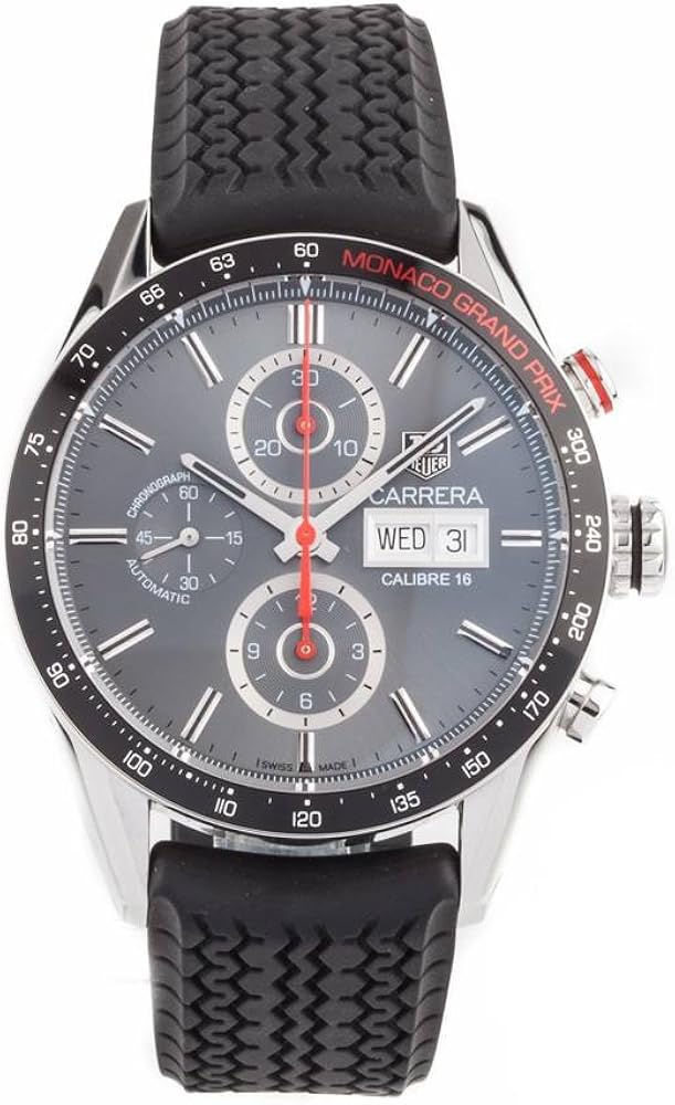 Tag Heuer Monaco Grand Men's Automatic Chronograph Watch CV2A1M.FT6033 :  Clothing, Shoes \u0026 Jewelry - Amazon.com